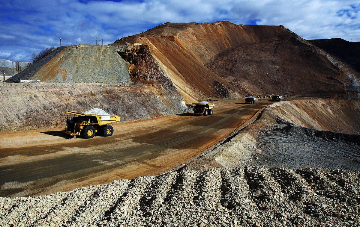 Industrial mining operations